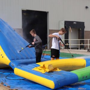 Inflatable adhesives